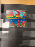 Timbres Nations Unies Sommet Planète Terre 1992 lot x2 oblitérés colorés philaté