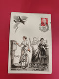 Lettre Premier Jour 1949 Centenaire Timbre-Poste Français Grand Palais