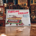Jouet ancien Tinkling Trolley Masudaya Japan tram vintage 1940s boîte illustrée
