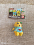 Figurine Gashapon Funassyi Bandai Japon jaune bleue rare commémorative capsule