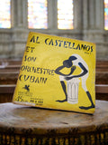 Vinyle 45 tours Al Castellanos Vol.1 vintage Versailles pochette jaune cubain