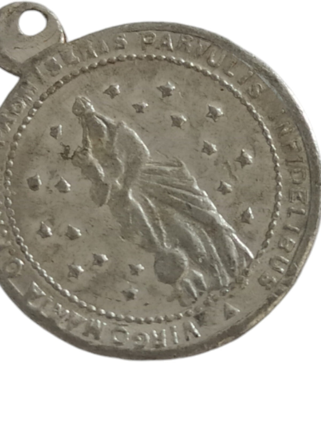 Médaille Religieuse Enfant Jésus Sancta Infanta – Foi Chrétienne – Pendentif