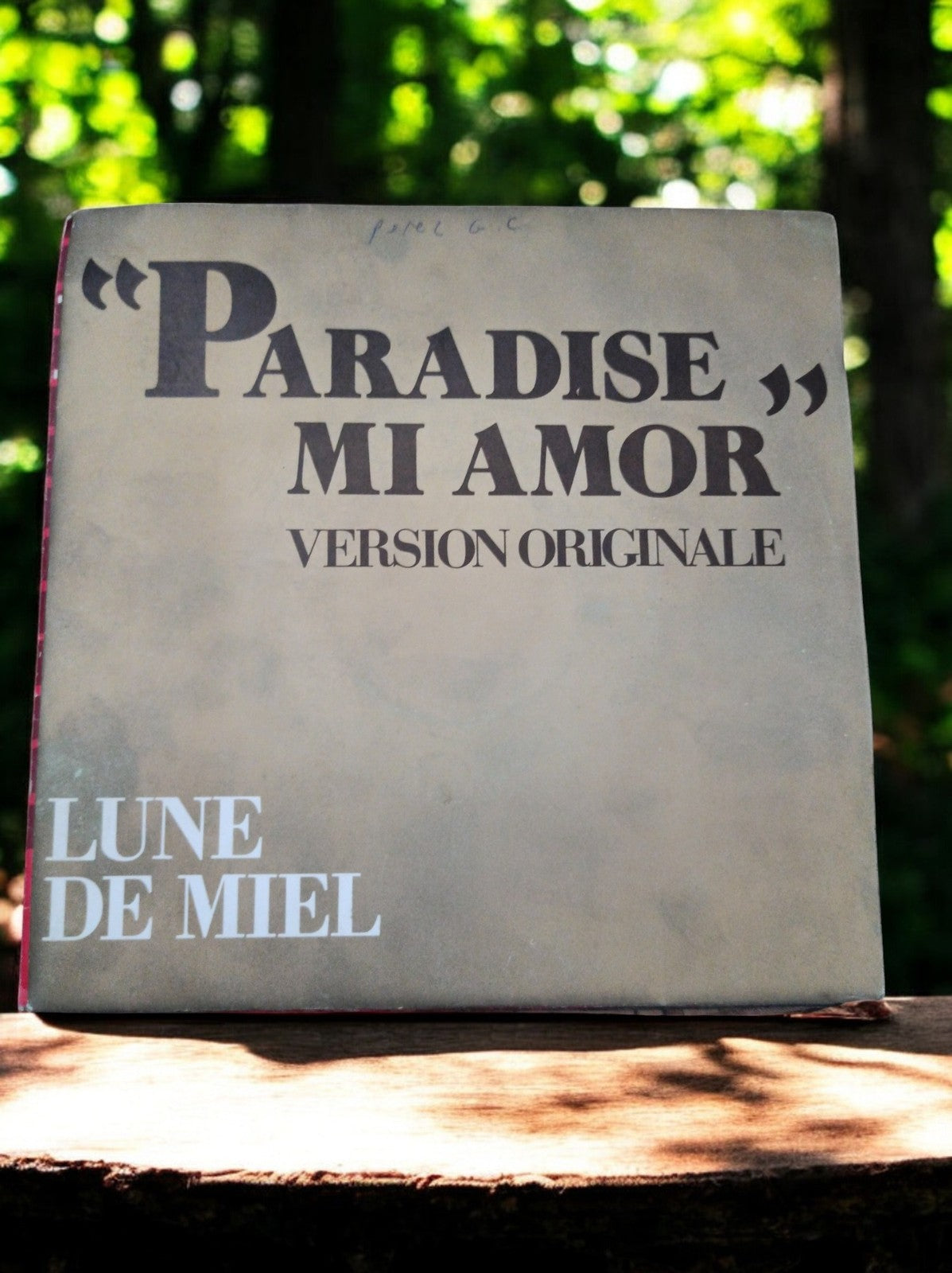 Vinyle 45 tours Lune de Miel Paradise Mi Amor version originale vintage