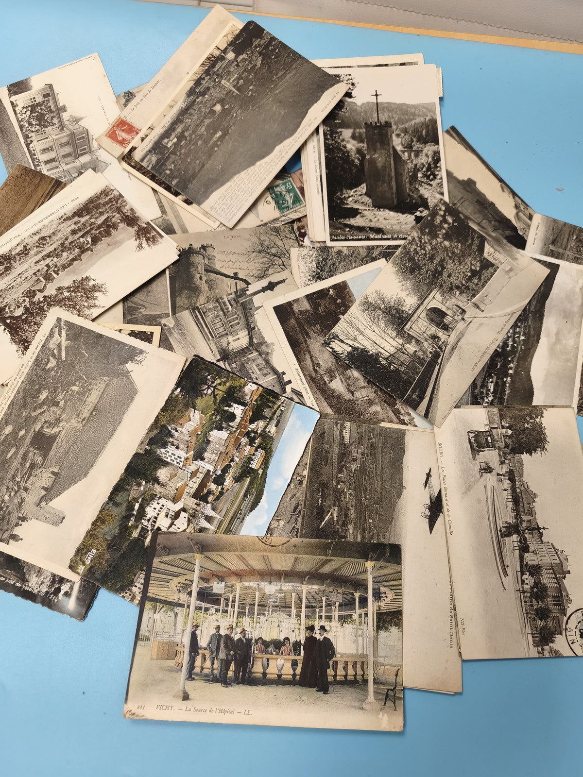 Lot cartes postales anciennes CPA divers lieux France, paysages & monuments (Ref