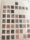 Anciens timbres Porto Rico XIXe, lot philatélie vintage, oblitérés et neufs