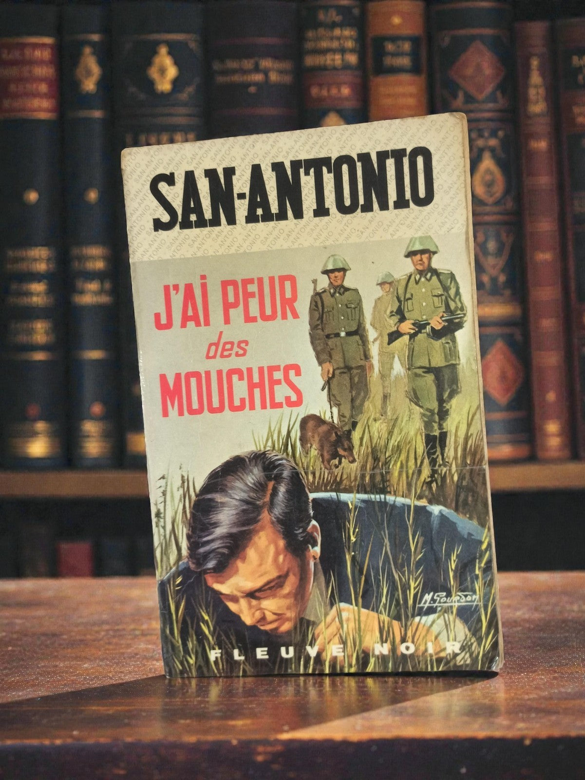 Livre de poche San-Antonio J'ai peur des mouches vintage polar Fleuve Noir
