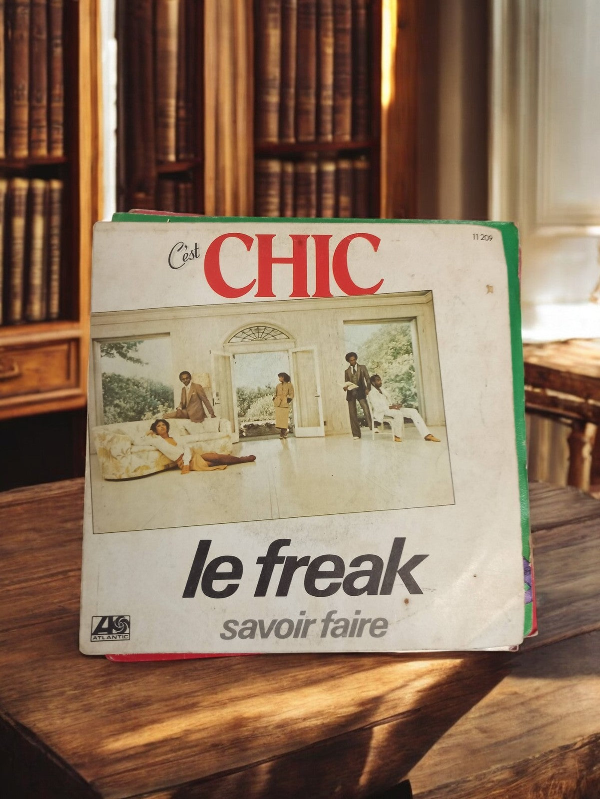 Vinyle 45 tours C'est Chic Le Freak vintage années 70 pochette originale