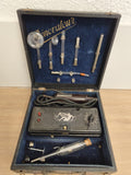 Ancien coffret électrique thérapie Rénovateur avec accessoires vintage