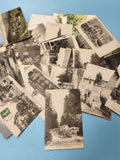 Lot cartes postales anciennes CPA, paysages et monuments divers, collection vint