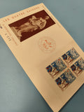 Enveloppe FDC Les Quatre Saisons Croix-Rouge 1973 timbre été A. Coysevox