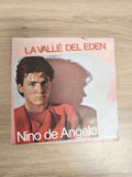 Vinyle 45 tours Nino de Angelo La Vallé Del Eden pochette rouge d'occasion
