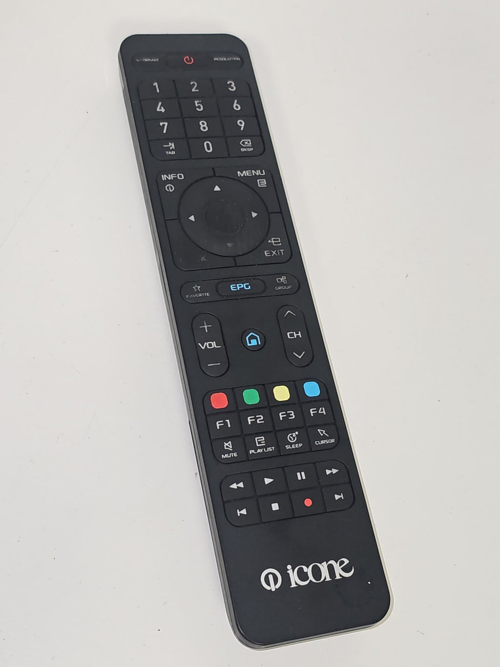 Télécommande universelle Icone d'origine pour appareil électronique, modèle Icon