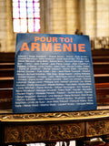 Vinyle 45 tours POUR TOI ARMENIE vintage pochette bleu artistes variété