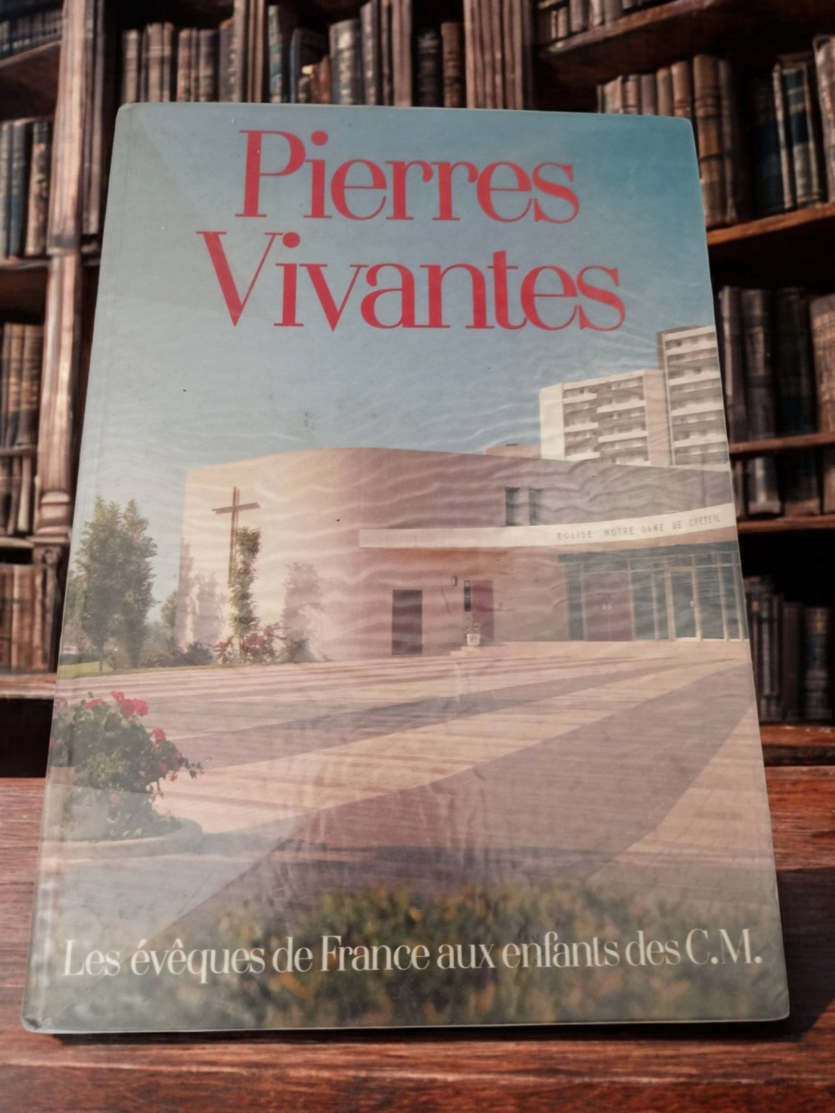 Livre ancien Pierres Vivantes édition vintage religieux années 70