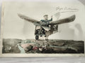 Carte postale ancienne avion enfant, fantaisie illustrée, Gage d'Amitié, SOL 646