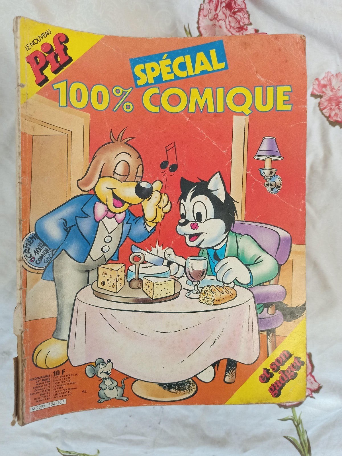 Magazine Pif ancien Spécial 100% Comique vintage BD rétro état d?occasion