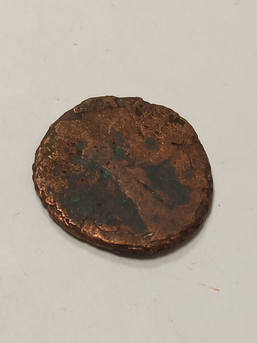 Ancienne monnaie romaine bronze cuivre vintage, pièce de collection rétro antiqu