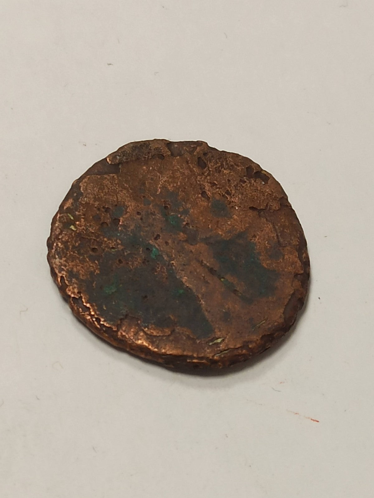 Ancienne monnaie romaine bronze cuivre vintage, pièce de collection rétro antiqu