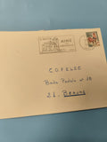 Ancienne enveloppe timbrée oblitérée Aime Tarentaise Savoie philatélie France