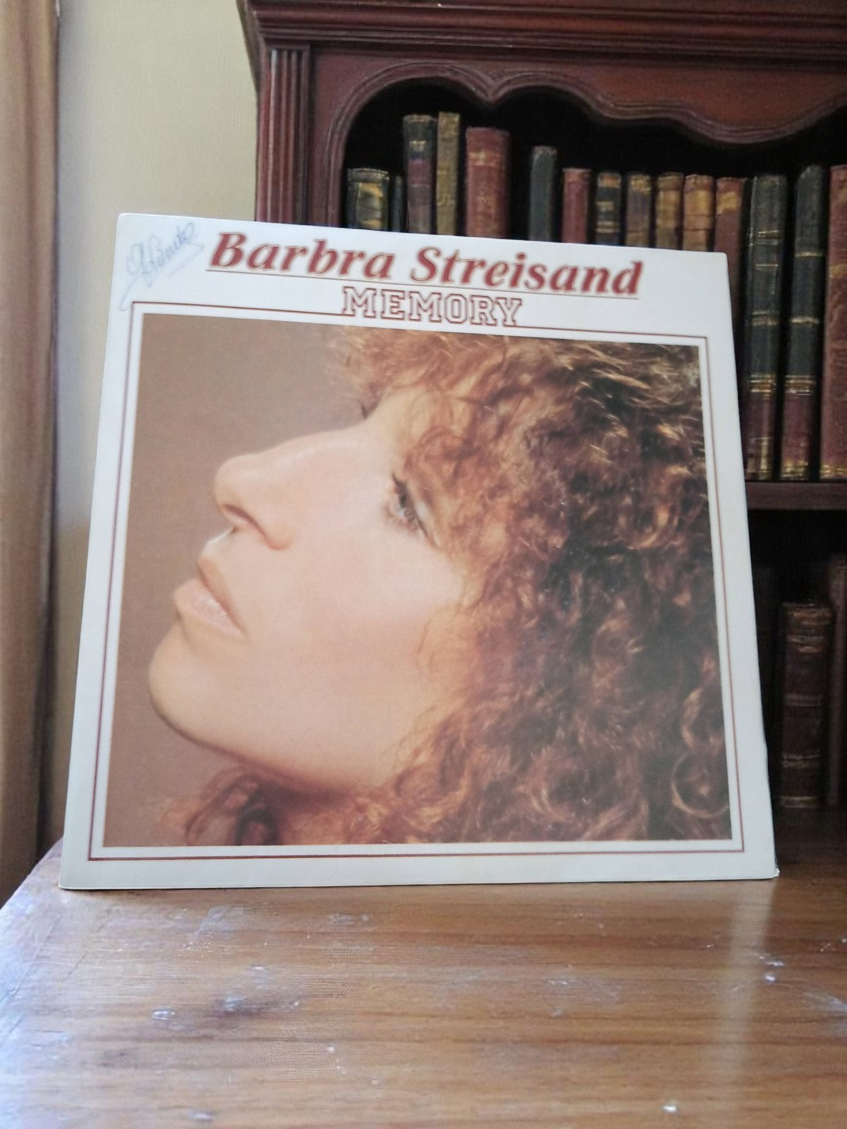 Vinyle 45 tours Barbra Streisand Memory vintage pochette photo état collection
