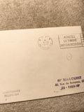 Lettre philatélique oblitérée 1971 Amiens Paris cachet antituberculeux