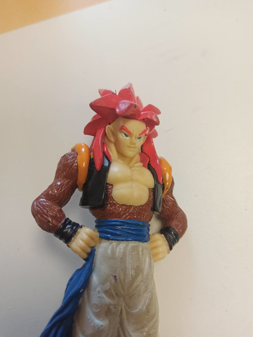Figurine Dragon Ball GT rétro vintage, Gogeta Super Saiyan 4, jouet ancien