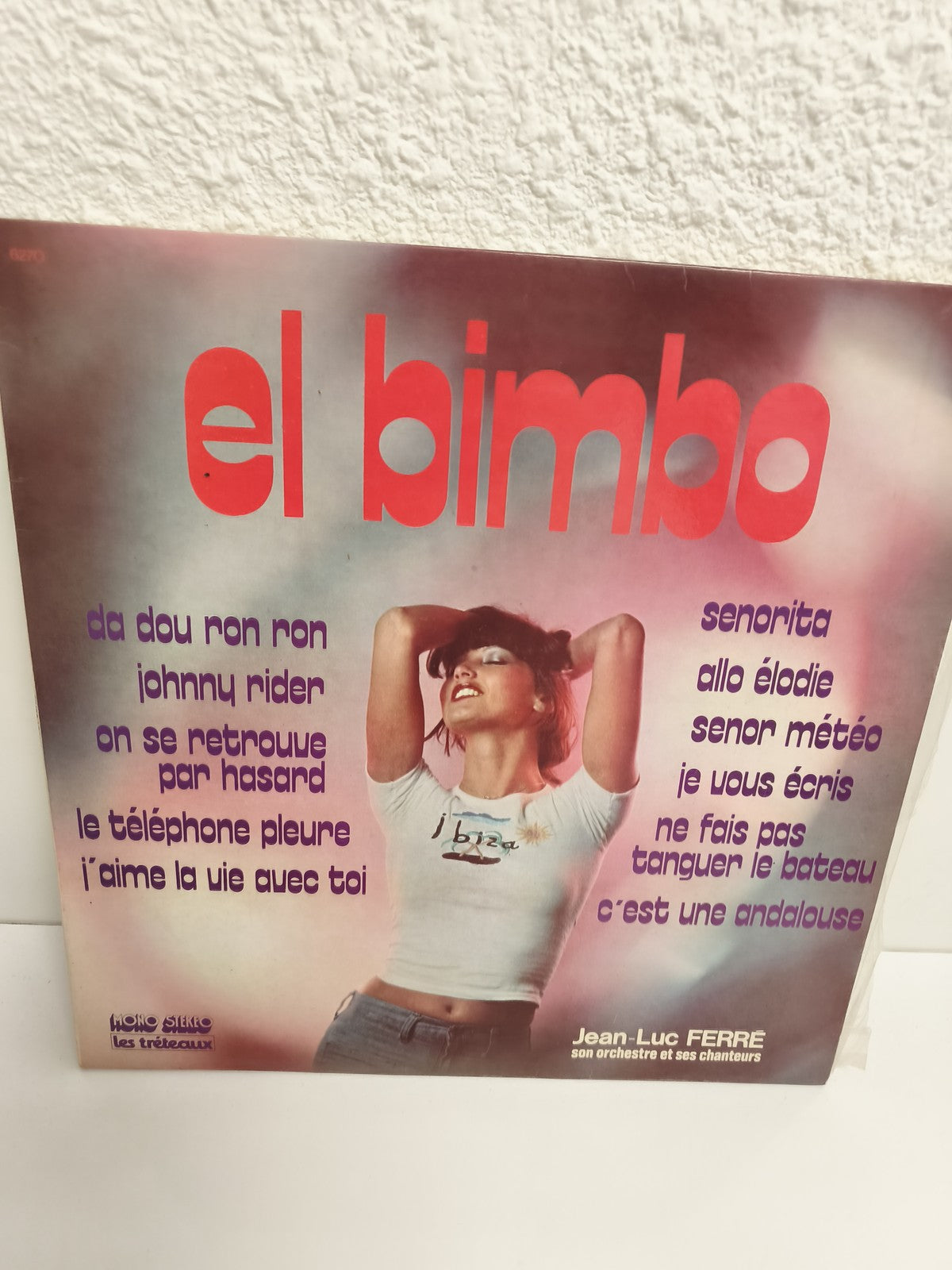 Vinyle 33 tours El Bimbo Jean-Luc Ferre pochette années 70 chanson française