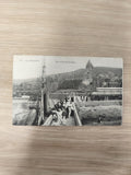 CPA ancienne Le Tréport vue jetée animée noir et blanc vintage collection
