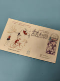 Enveloppe premier jour d?émission FDC Sport pour tous illustrée timbre sport