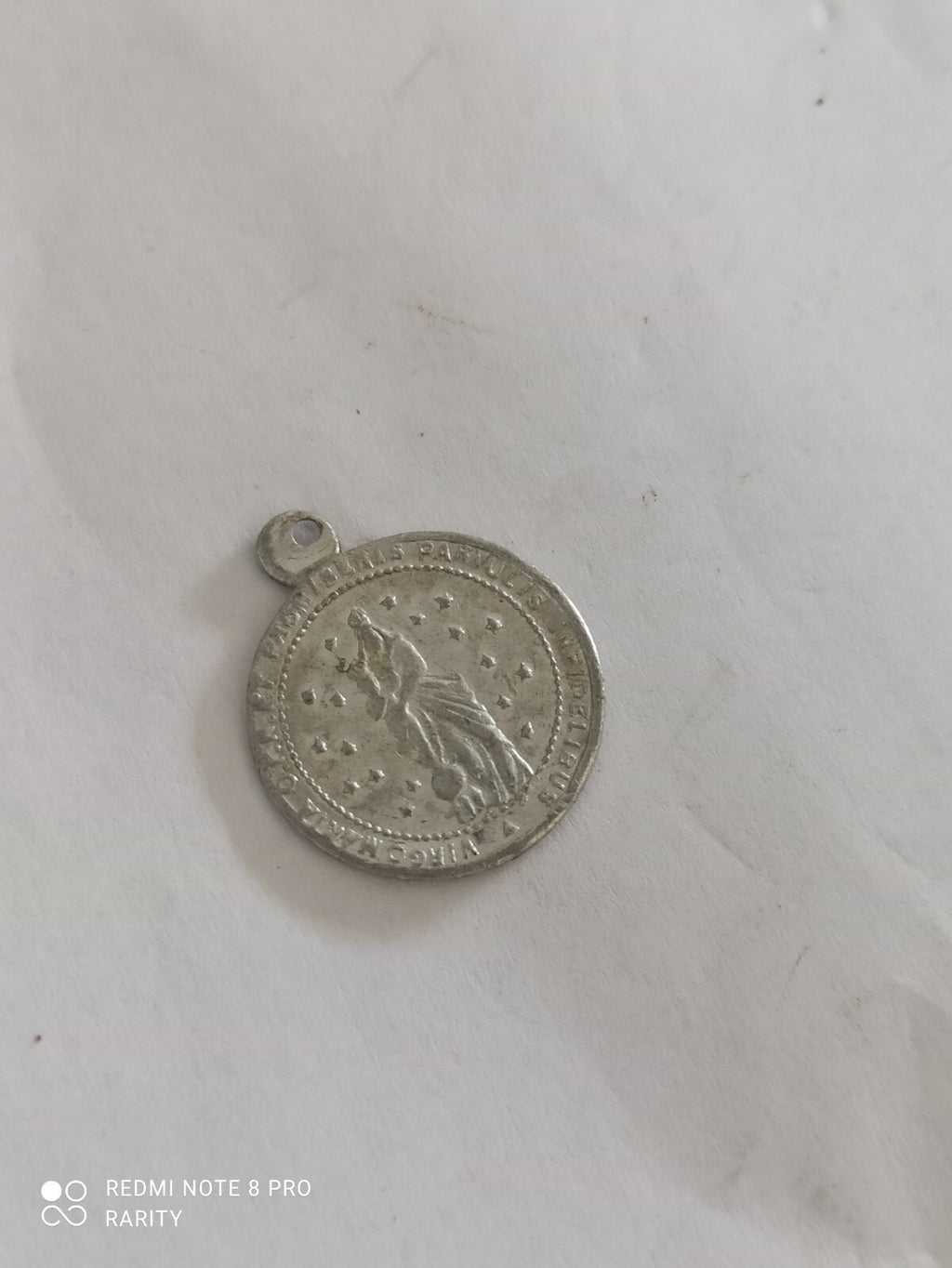 Médaille Religieuse Enfant Jésus Sancta Infanta – Foi Chrétienne – Pendentif