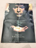 Poster Le Seigneur des Anneaux 2001 One Ring cinéma film trilogie