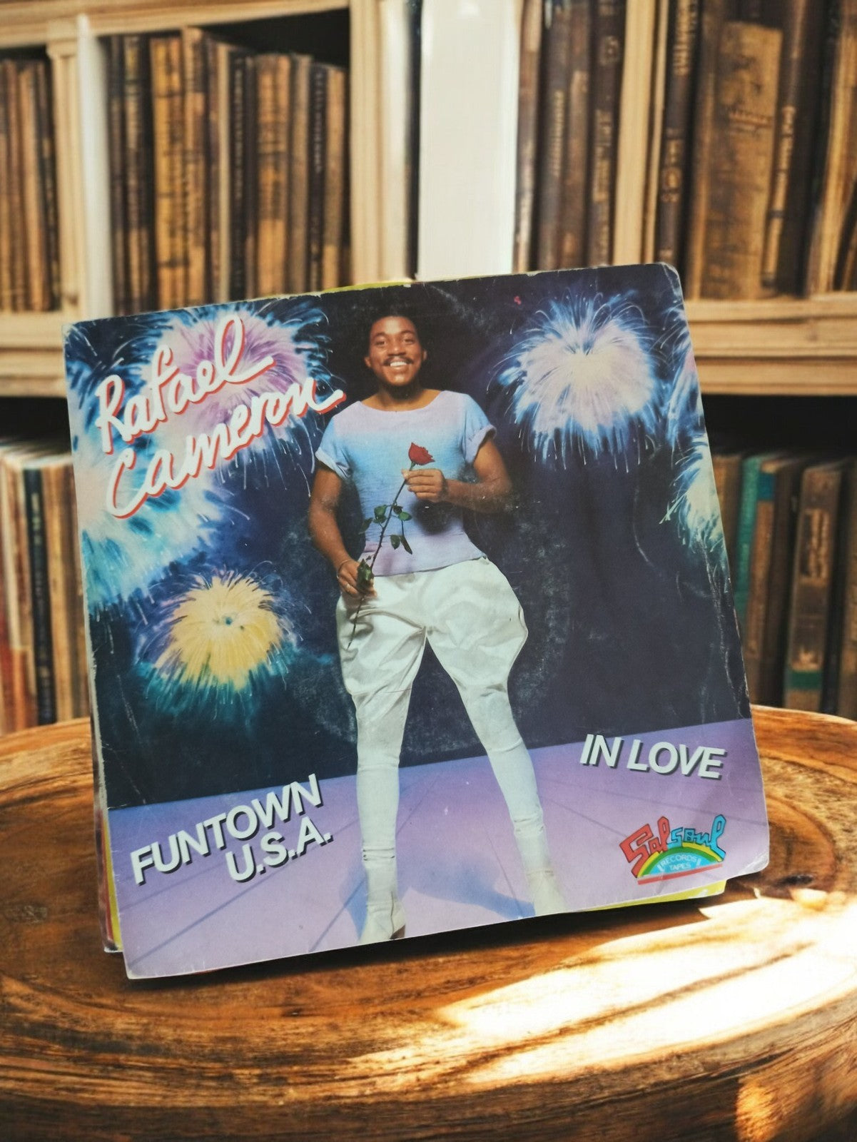 Vinyle 45 tours Rafael Cameron Funtown USA In Love vintage ancien Splash