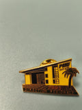 Vintage pin's PMU Sud Est 1993 Direction Régionale palmiers collection