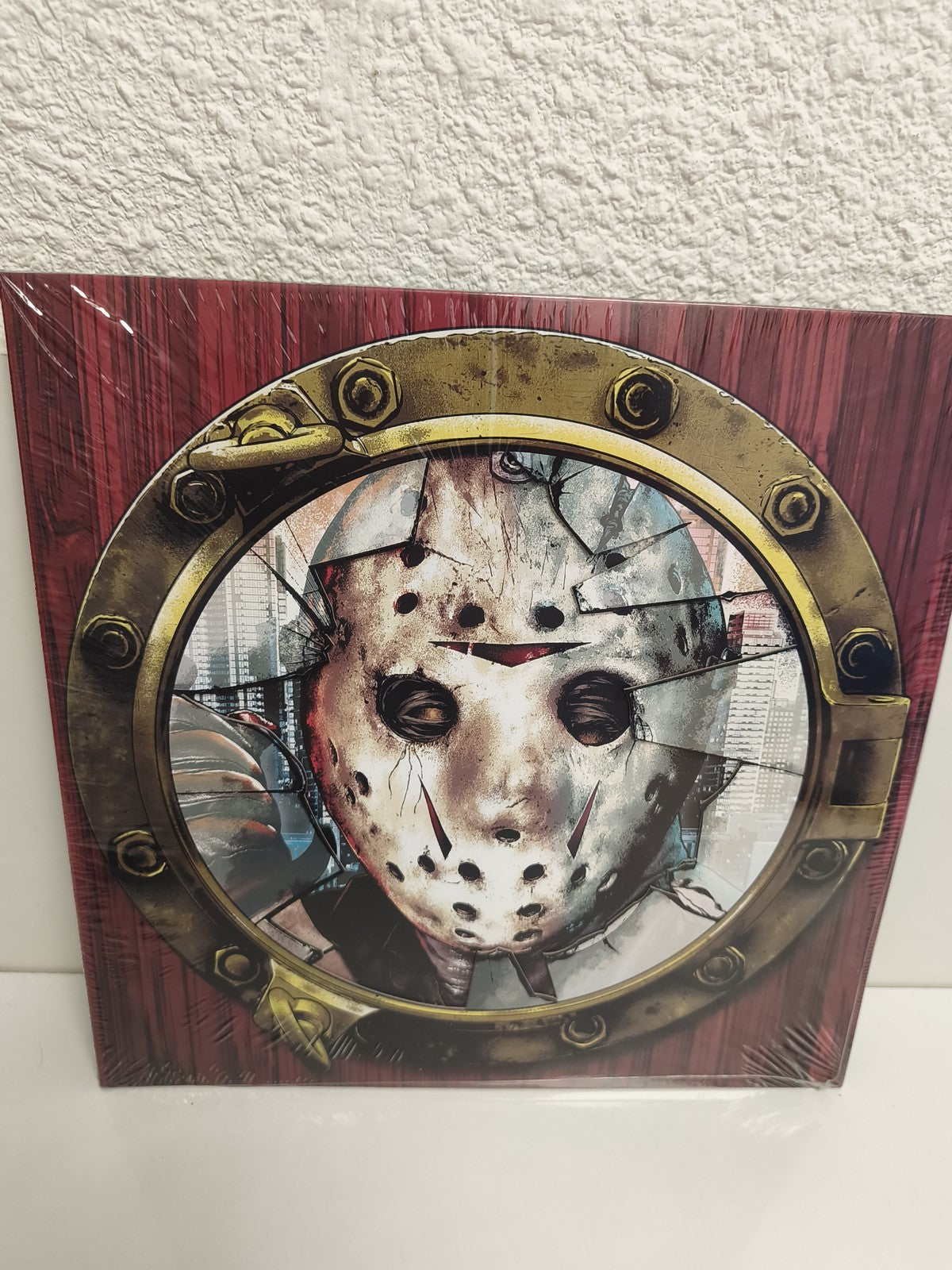 Vinyle 33 tours neuf jaquette Jason masque hockey film horreur édition