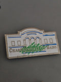 Pin's ancien rétro Charbonnières-les-Bains, badge vintage collection France