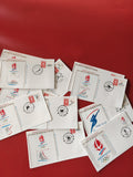 Lot enveloppes philatélie Jeux Olympiques Albertville 1992 timbres illustrés