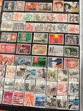 Timbres Suisse Helvetia oblitérés lot thématique Zurich Lausanne philatélie