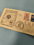 Enveloppe FDC premier jour Centenaire Union Internationale Télécommunications 19