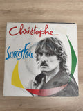 Vinyle 45T Christophe Succès Fou pochette originale multicolore