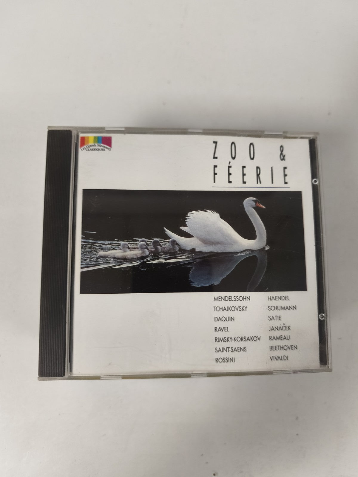 CD Zoo & Féerie Musique Classique Thèmes Animaliers Pochette Cygne