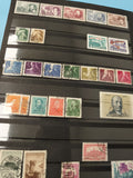 Lot anciens timbres oblitérés Hongrie Magyar Posta philatélie collection