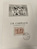 Timbre France J.B. Carpeaux Le Triomphe de Flore 1,00F oblitéré, illustration