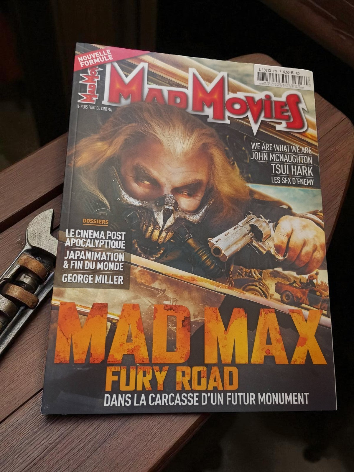 Magazine Mad Movies Mad Max Fury Road vintage cinéma rétro très bon état