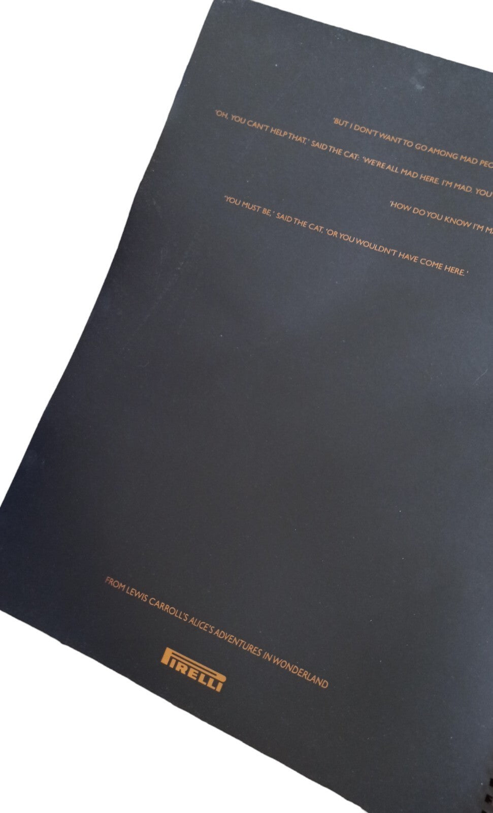 Calendrier Pirelli 2018 Tim Walker édition limitée avec coffret noir