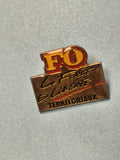 Pin's vintage FO Territoriaux La Force en Liberté syndicat ancien badge