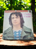 Vinyle 45 tours Michel Sardou Je t’aime Je t’aime Philips vintage rare