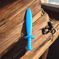 Accessoire épée bleue TMNT Kenner 1992 pour figurine Leonardo vintage