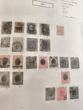 Timbres anciens Brésil XIXe siècle oblitérés philatélie vintage lot