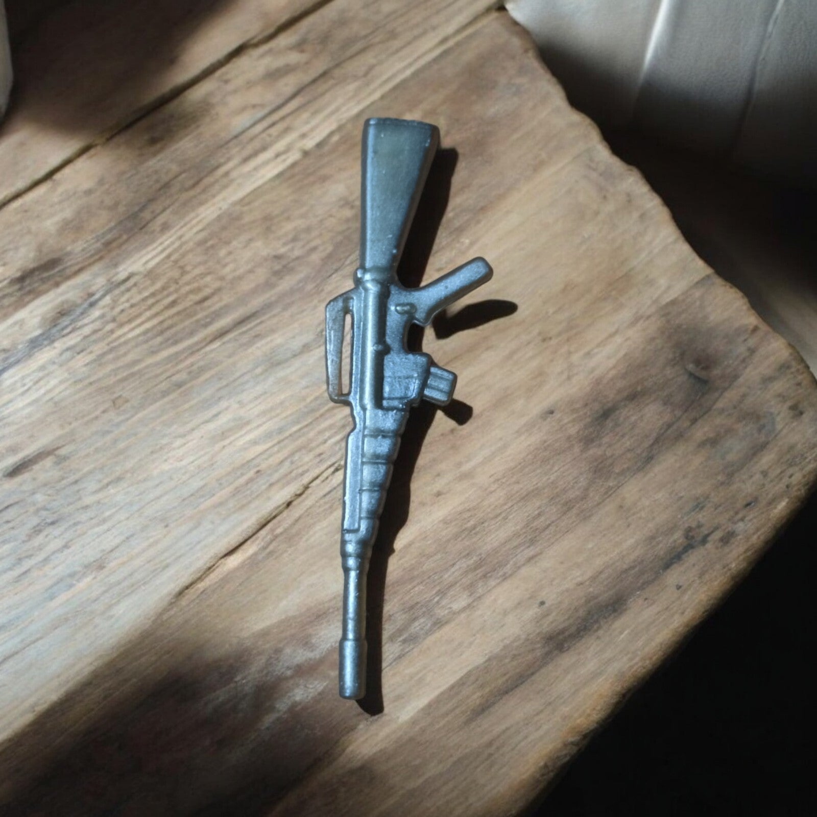 Accessoire G.I. Joe vintage fusil gris arme figurine années 80 jouet original