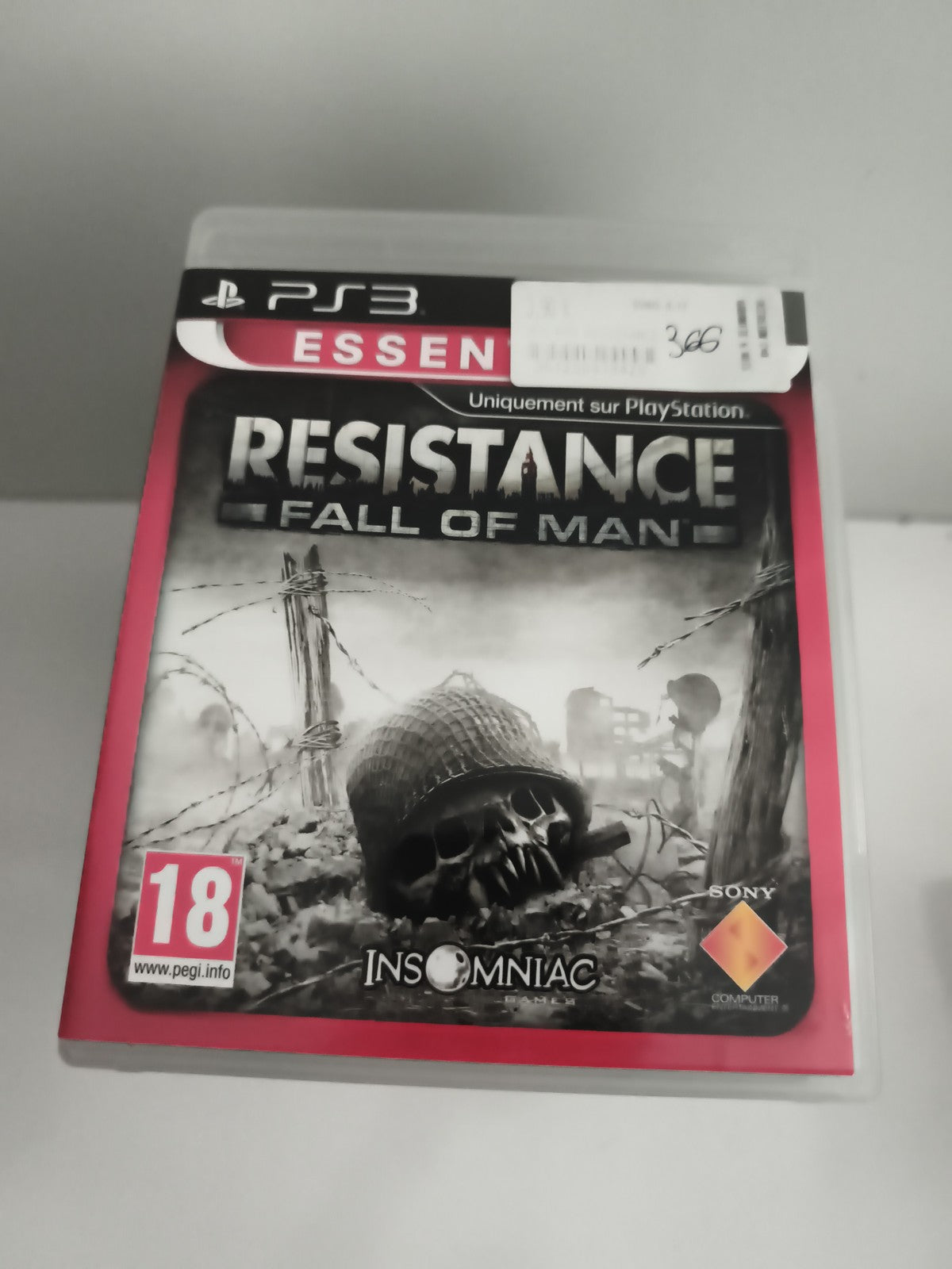 Jeu PS3 Resistance Fall of Man PlayStation Essentials Sony Insomniac